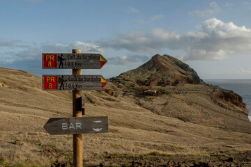 The tip of San Lorenzo is a peninsula that forms the eastern end of the island of Madeira, belonging to Portugal.