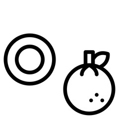 o lowercase orange letter alphabet