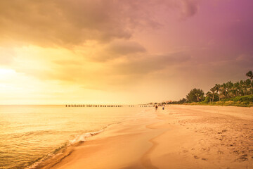 Der Glanz des Sonnenuntergangs