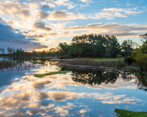 Hatchet Pond at Sunrise