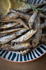 Grilled sardnie fish