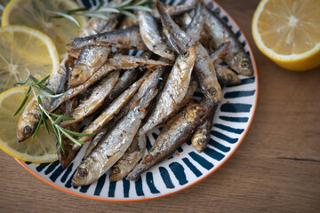 Grilled sardnie fish