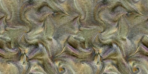 Marbled mineral decorative vintage seamless border. Natural crystal earthen ribbon for retro repeat. Trendy crystal washi tape. 