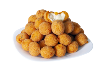 Brazilian snack, savory stuffed with cheese