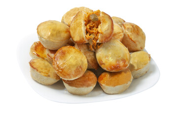 Empada Brazilian snack. pie with chicken