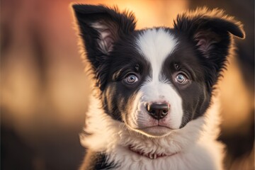Fototapeta premium Border Collie puppy