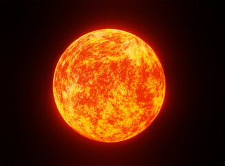 Planet, space, 3d illustration, 3d rendering