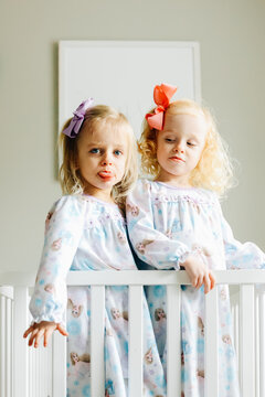 Twin Toddler Girls