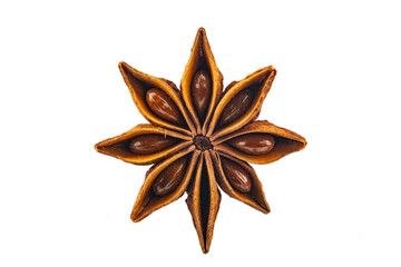 Macro shot from aromatic Anise flavor