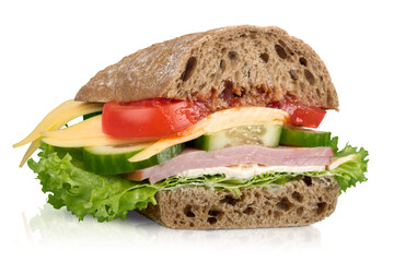 Roast beef and mozarella ciabatta