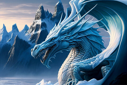 Blue dragon mythical HD phone wallpaper  Peakpx