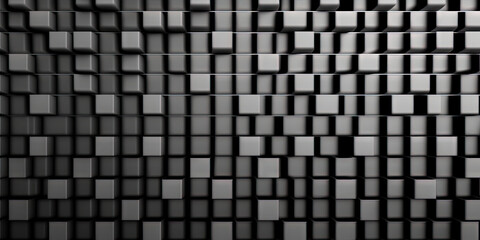 3d rendering abstract glowing glass tile background texture