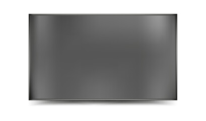 3d Smart Tv. Device screen mockup.TV mockup.
