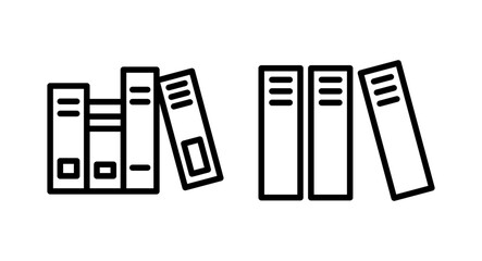 Library icon vector illustration. education sign and symbol