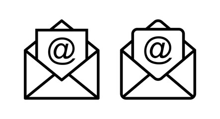 Mail icon vector illustration. email sign and symbol. E-mail icon. Envelope icon