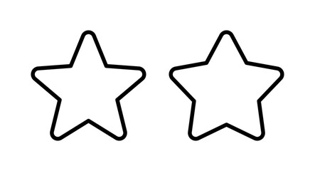 Star Icon vector illustration. rating sign and symbol. favourite star icon
