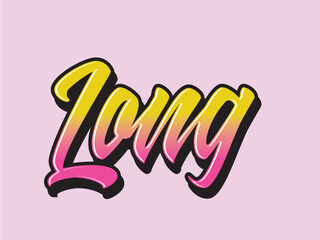 The long word logo