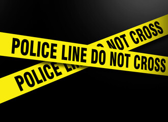 Police line do not cross.