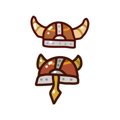 Viking helmet doodle