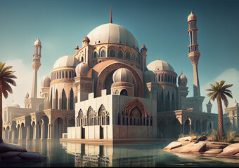 Islamic Mosques architecture