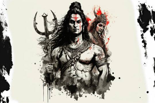 Lord Shiva Art Wallpaper