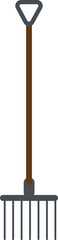 Shovel icon isolated template. Garden tools icon