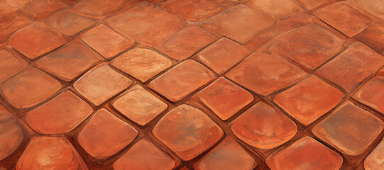 brick wall texture background rectangular shape with Generative AI Technology