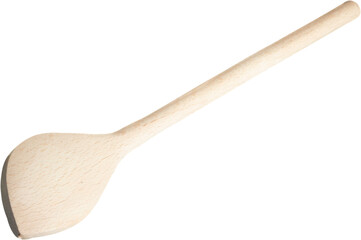 Wooden kitchen spoon