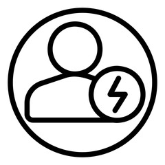 flash line icon