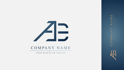 The Power of Typography: A Bold Initial Logo