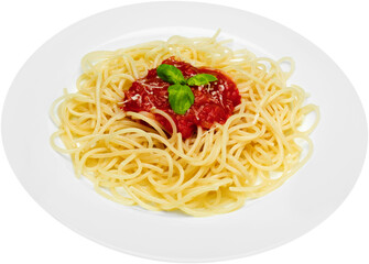Spaghetti with Tomato Sauce
