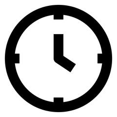 Clock line icon