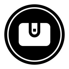 Wallet Circular line icon