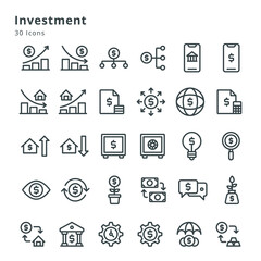 investment icons