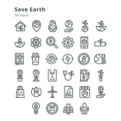 save earth icons