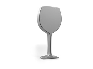 Car paint wine glass symbol