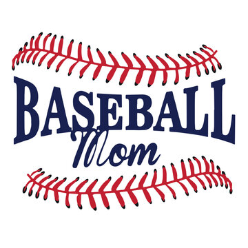 Baseball Mom - Baseball design