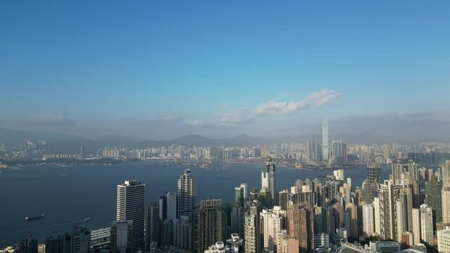 the kennedy Town, the cityscape of hong kong 2 Fev 2023