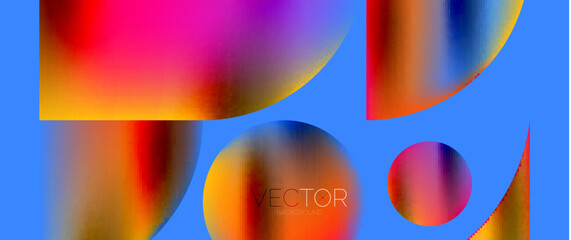 Circle composition abstract wallpaper background