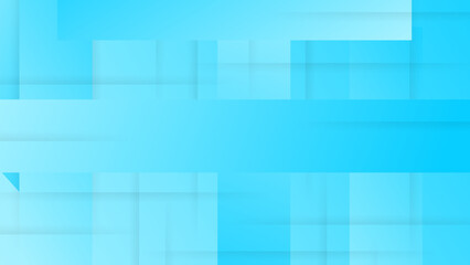 Abstract soft blue stripes with smooth gradient background.