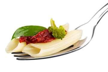 Macaroni pasta isolated