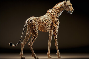 A hybrid animal created with the genius of generative Ai - obrazy, fototapety, plakaty