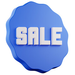 sale blue tag