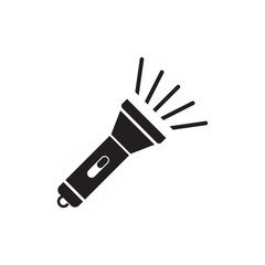 Flashlight icon vector illustration design