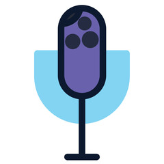 Microphone Flat Icon