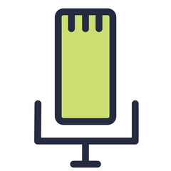 Microphone Flat Icon
