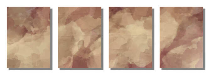 Abstract watercolor brush background.