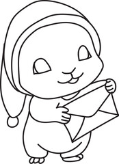 coloring book character