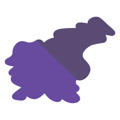 Slovenia Map Flat Icon