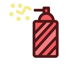 Spray Flat Icon